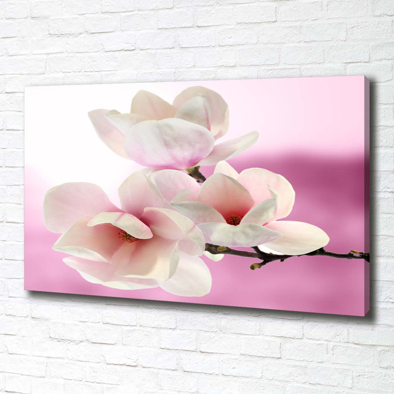 Magnolia - No Frame Print on Canvas