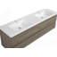 Meuble-lavabo mural 72 po avec lavabo, meuble-lavabo mural moderne 72 po avec lavabo en résine-366712554