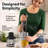 Braun Handheld Electric Immersion Blender with Whisk & Mini Food Chopper