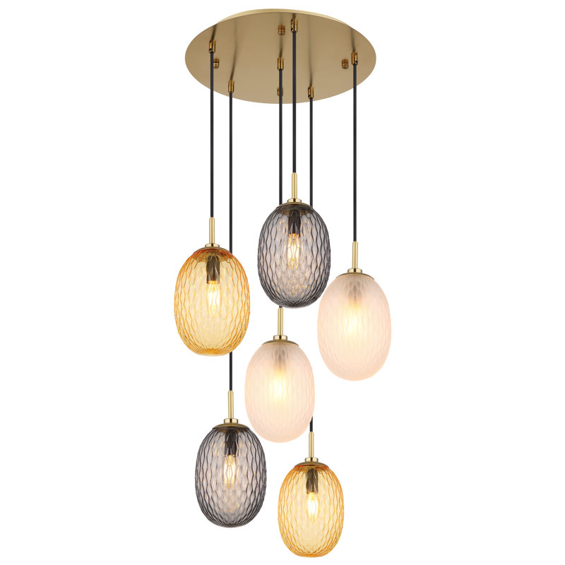 Beshoy 6 - Light Gold Pendant