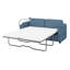 Canapé-lit escamotable avec matelas à mémoire de forme et deux ports USB-602713238
