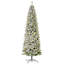 Sapin de Noël artificiel enneigé 9 pi