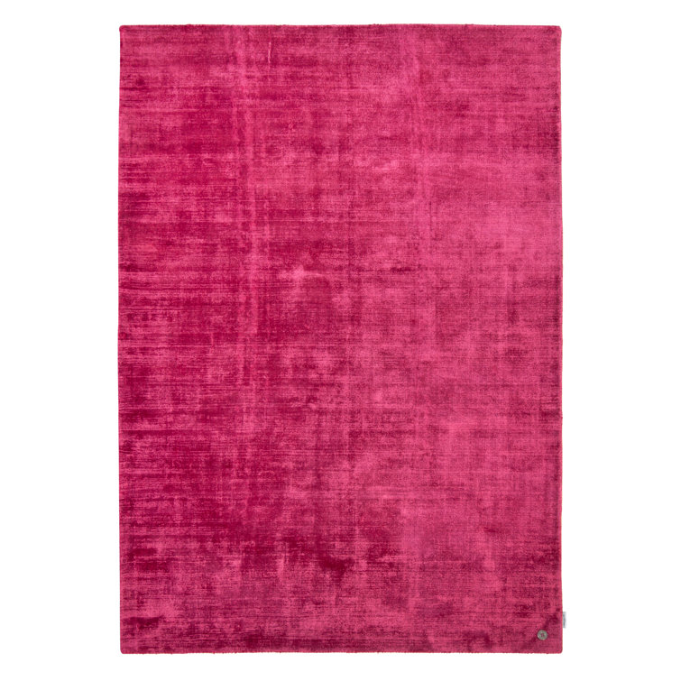 Shine Handwoven Berry Red Rug