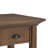 Modern - End Table - Rustic Natural Aged Brown