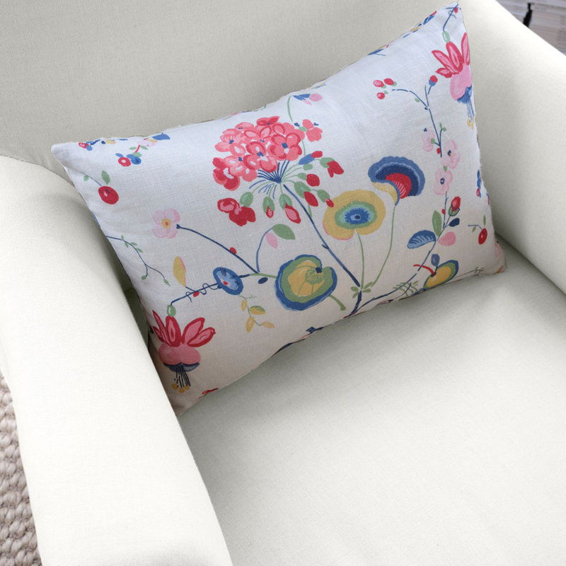 Vasily Linen Fabric, Multicolor