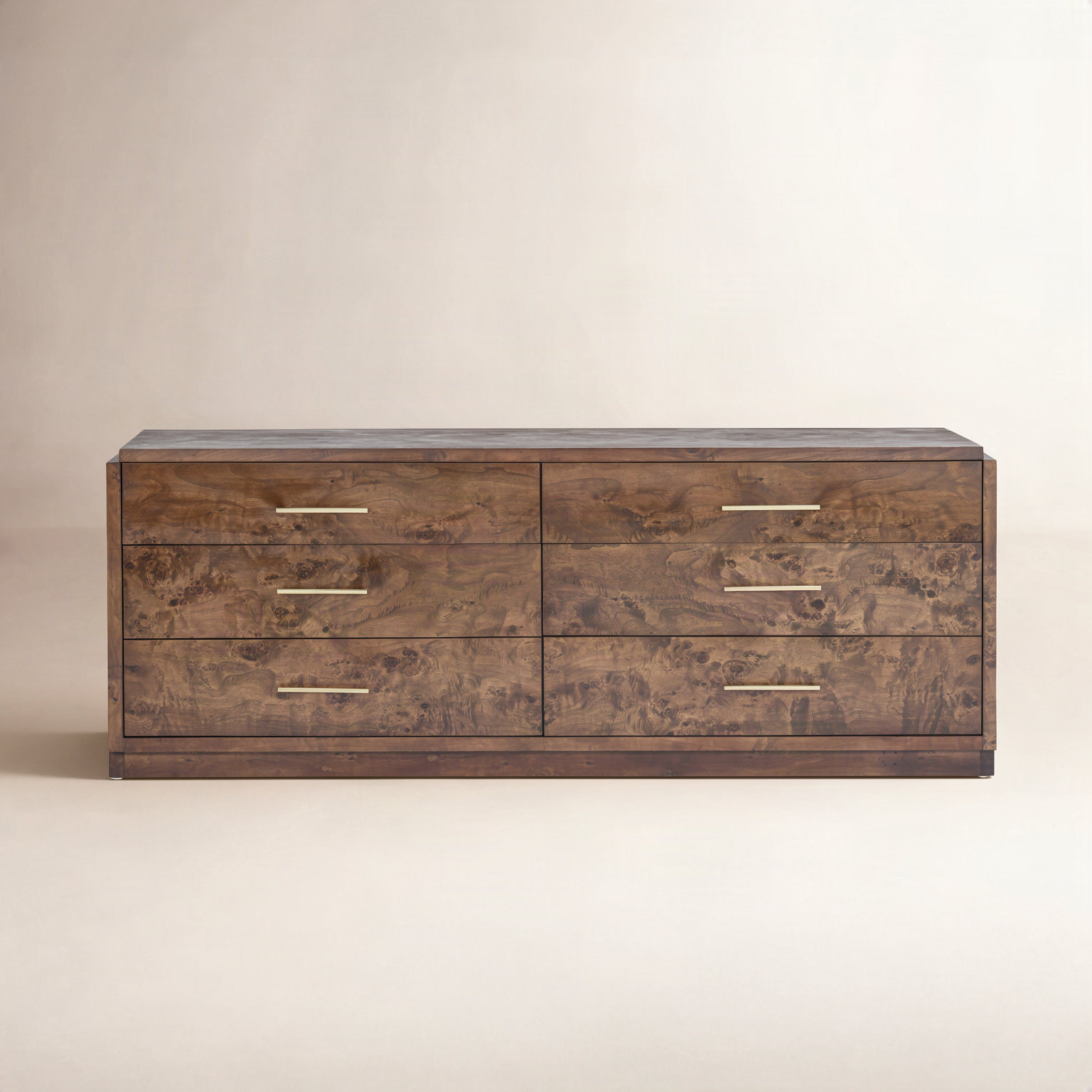 Kingston 6 - Drawer Double Dresser, Brown