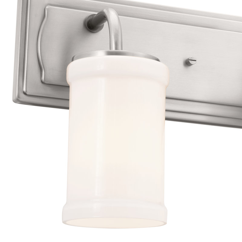 3 - Light Dimmable Vanity Light, Classic Pewter