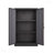 Metal Storage Organizer Cabinet With Locking Doors And Adjustable Shelf Folding Filing Storage Cabinet Folding Storage Locker Cabinet For Home Office School Garage