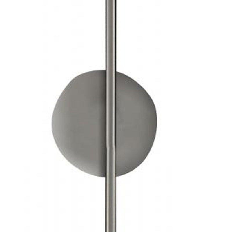 Fuiloro Armed Sconce, Satin Nickel