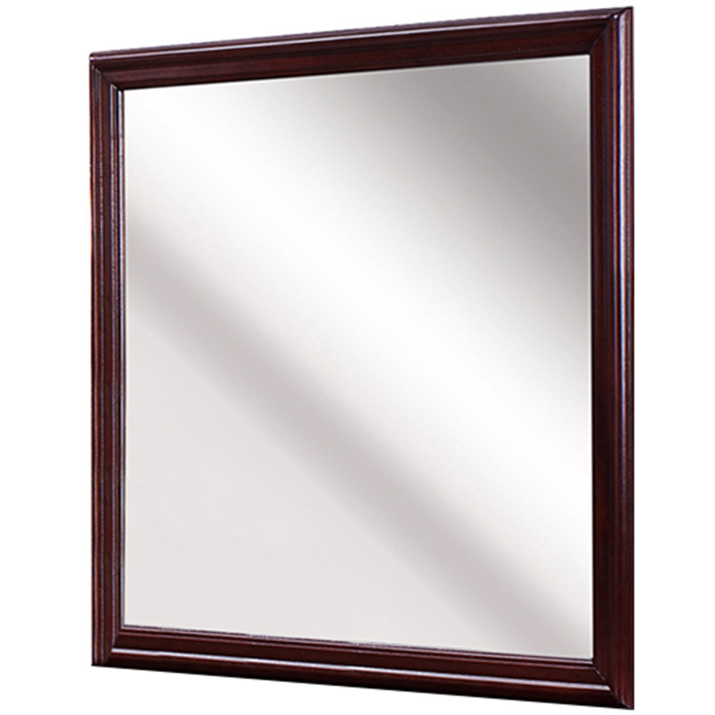Miroir de commode Ilvis, Noir