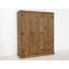 Dollard 3 Door Solid Wood Wardrobe-59687437