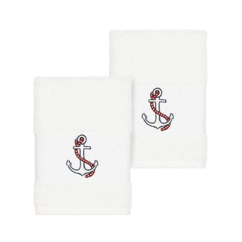 Easton Turkish Cotton Washcloth, White