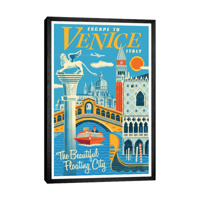 Venice Travel I by Jim Zahniser - Print on Canvas