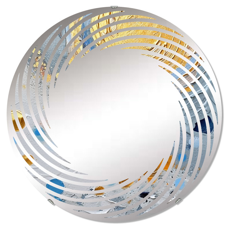 Miroir mural rond, 23,6 po x 23,6 po