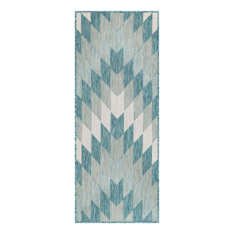 Tapis Blox Hower, Tapis de couloir 2 pi x 5 pi 3 po