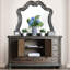 Commode 8 tiroirs avec miroir