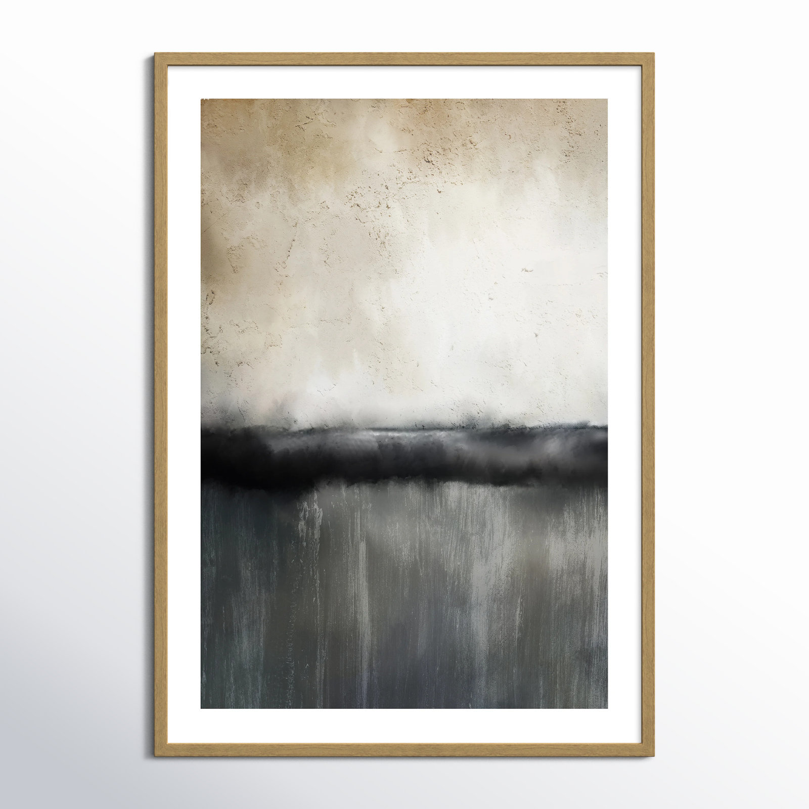 Sunset by Kimberly Allen Print, Picture Framed Paper, 41.5" H x 29.5" W, Black Wood