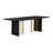 Benefiel Acacia Solid Wood Top Dining Table