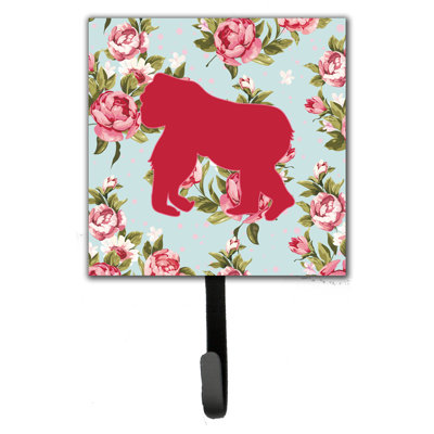 Crochet mural roses gorilla shabby