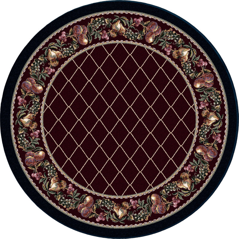 Tapis treillis Alminus, Rond 7 pi 7 po