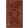 Tapis rouge / doré Eual