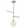 Bhivande 3 - Light Dimmable LED Globe Chandelier
