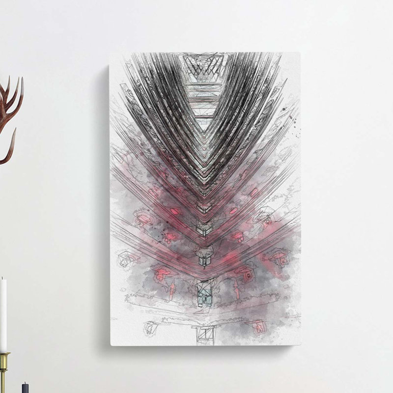 Sketching Architecture Vol.68 - Wrapped Canvas Drawing - Wrapped Canvas, 76cm H x 50cm W x 3cm D