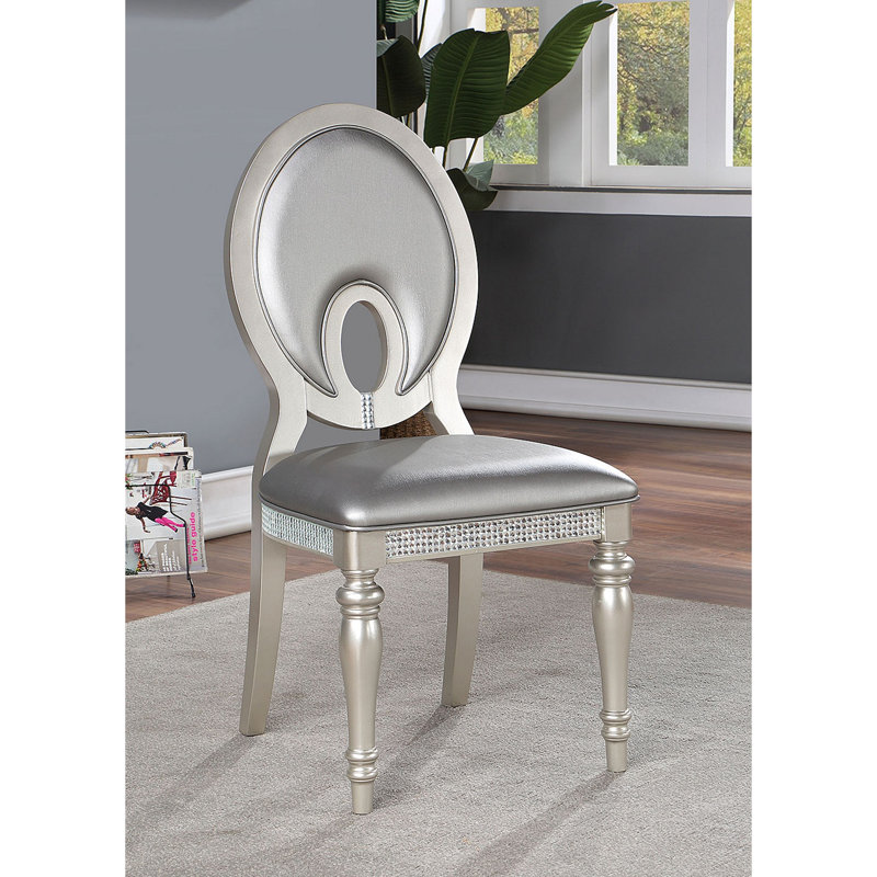 Ensemble de fauteuils d'appoint en similicuir 2 pièces