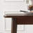 Kazmirci 2 - Person Solid Wood Top Modern Four Leg Dining Table Set