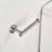 Bathroom Towel Rack 5 Piece Wall Mounted - Brushed Nickel, Aluminium, Modern Design, Rust-, Multifunctional For Various Rooms, Easy Installation 5 Mount Nickel Look, Style, Corrosion, Versatile Use,-1597778986