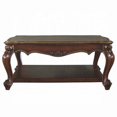 Picardy Square Coffee Table , Honey Oak Finish