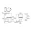 Santa Rosa™ 1.28 GPF Water Efficient Elongated One-Piece Toilet-1612353826