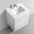 Blanc brillant est en rupture de stock