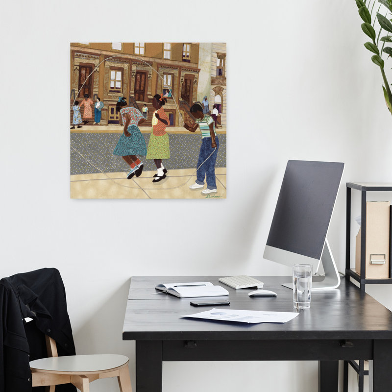 Double Dutch Contemporary Art, H 18 po x l 18 po