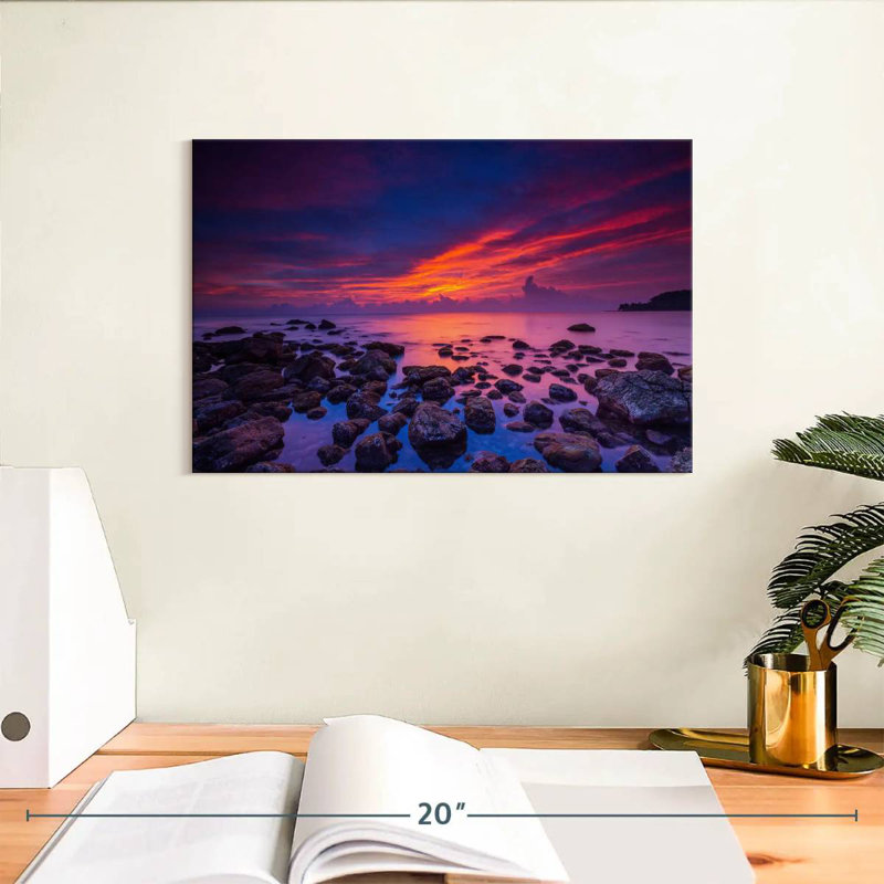 Gillard Purple Gillard Sunrise, 8" H x 12" W