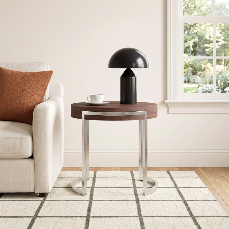 Beal End Table, Walnut