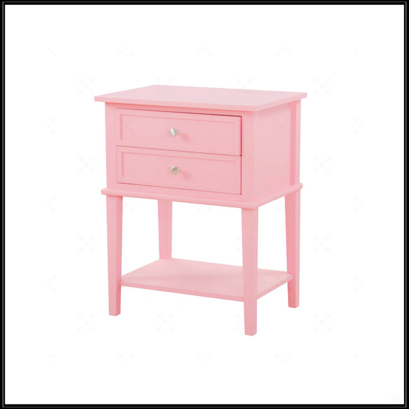 Table de chevet Newton, Rose