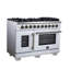 Capriasca 48 French Door Gas Range-116680802