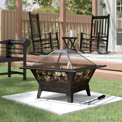 Kamarianna Steel Wood Burning Fire Pit