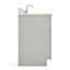 Ensemble de meuble-lavabo simple 61 po Partham-94350843