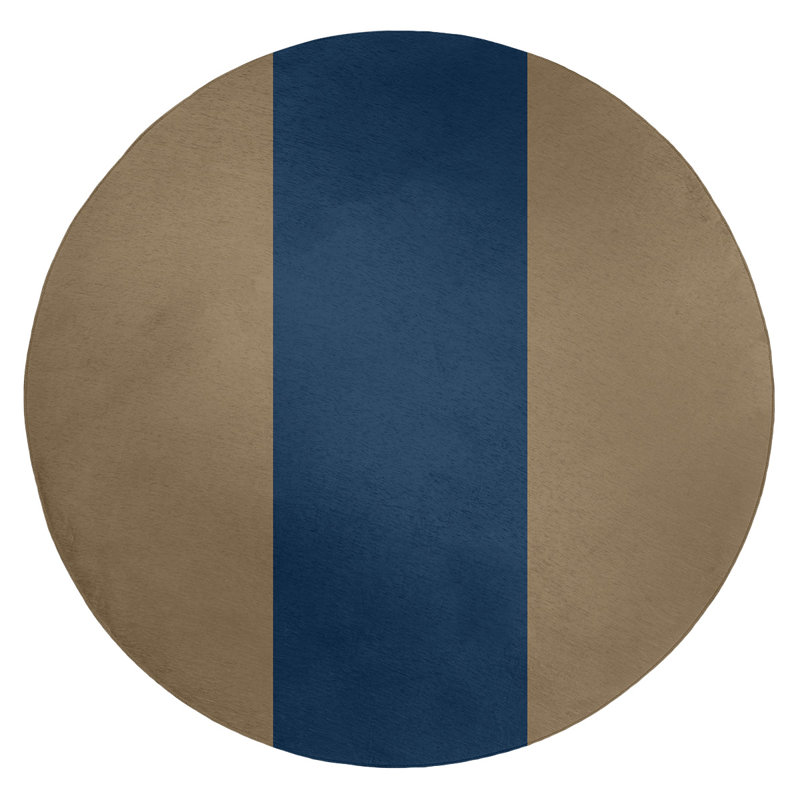 Chenille Indoor Rug, Round 5'