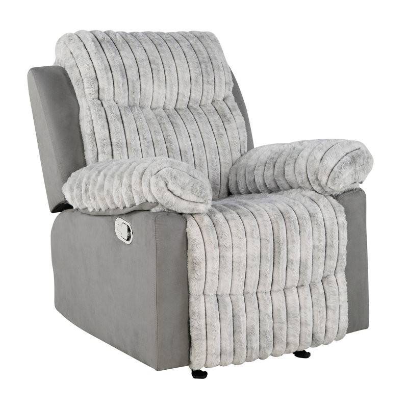 Fauteuil inclinable coulissant, Gris
