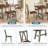 Tranel Double Pedestal Dining Set-78622106-99487613