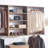 Devi Oak Wall Mounted Wood Closet System-1543686983