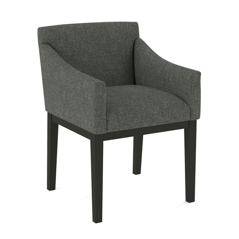 Upholstered Arm Chair, 61391-88, Black