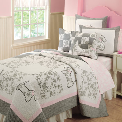 Scottie 3 - Piece Quilt Set