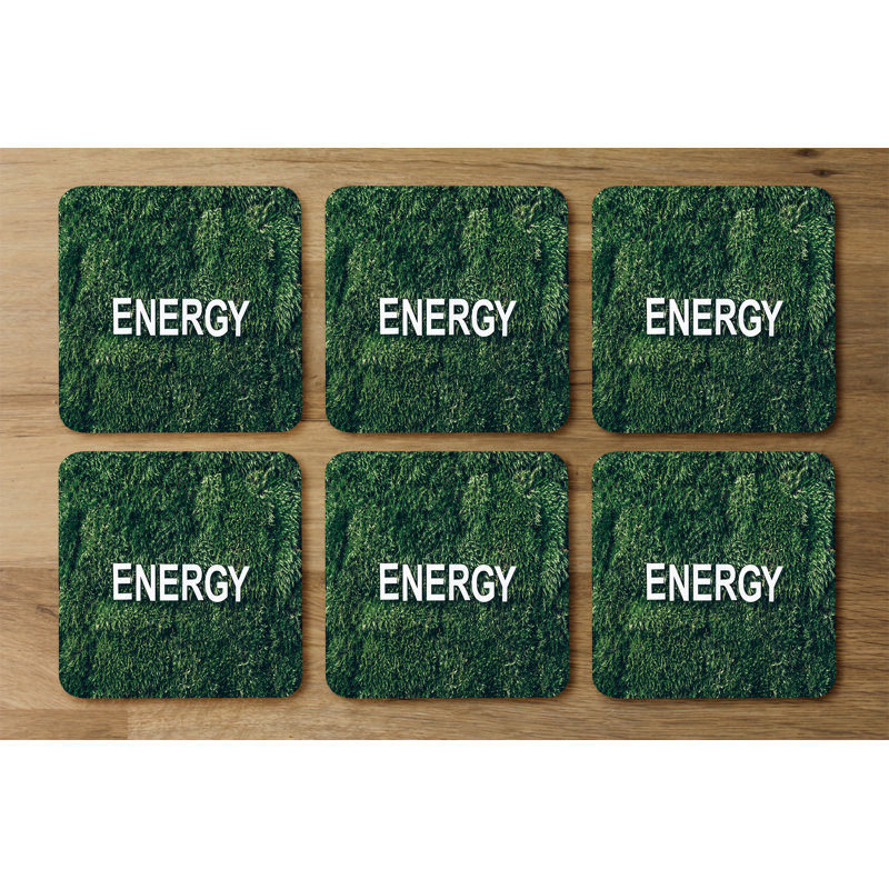 Dueitt Square 6 Piece Coaster Set