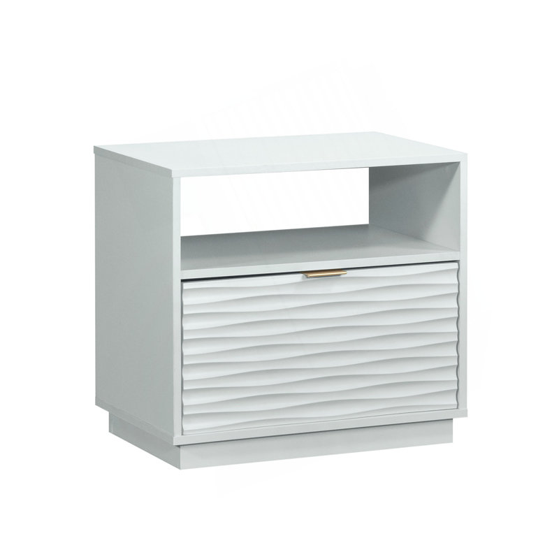 Night Stand, White Finish