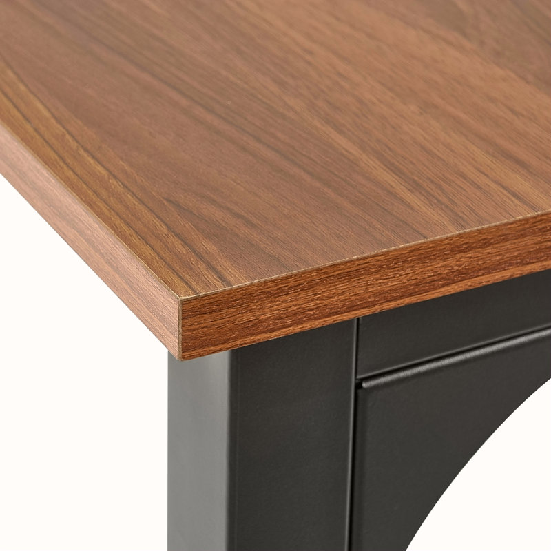 Table de salle à manger 71 "rectangulaire en bois pour 6 à 8 personnes (table seulement)