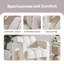 Chaise d'appoint pratique et large rembourrée-1672973456